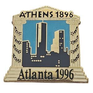 Alanta Countdown To 1996 Olympic Games Pin